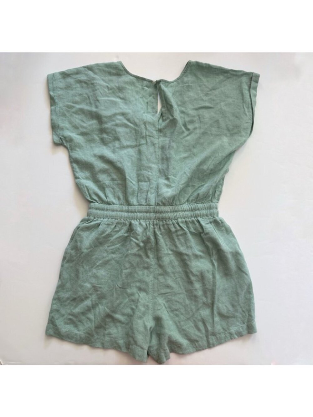 NWOT Carve Designs Women's SOPHIE LINEN ROMPER size S Small - Picture 7 of 11